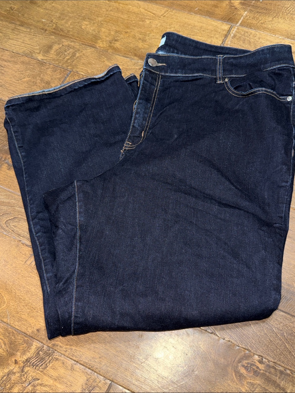 Lane Bryant Dark Blue Boot Cut Jeans